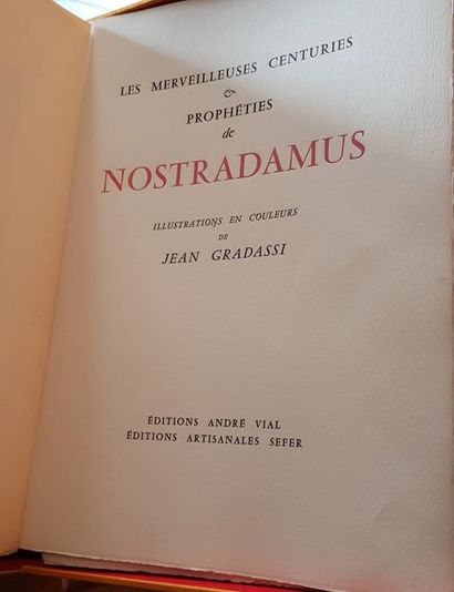 null GRADASSI Jean. NOSTRADAMUS

Les merveilleuses centuries & prophéties de Nostradamus.Illustrations...