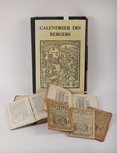 null [ALMANACHS]. Dresler, Victor. Les anciens Almanachs illustrés. Histoire du Calendrier...