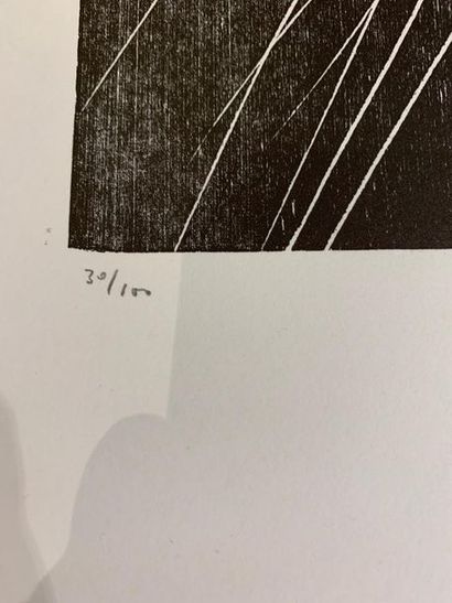 null Hans HARTUNG

Lithographie

Signée en bas à droite

Justifiée HC

66 x 51 

cm

Timbre...