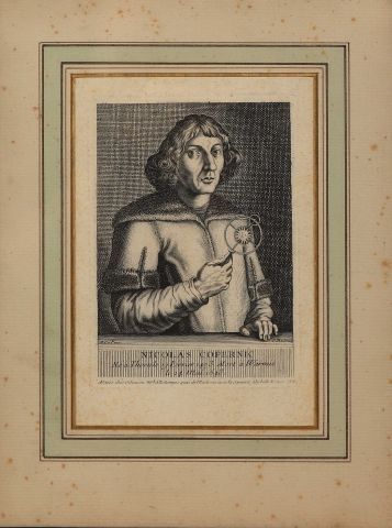 Nicolas Copernic (1473-1543)
Portrait dessiné...