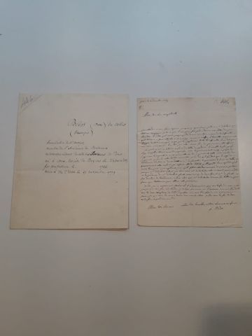 null BEDOS DE CELLE, François. Lettre autographe au père Fabre, Bénédictin de l’Abbaye...