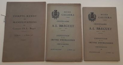 null Dix publications modernes concernant Breguet