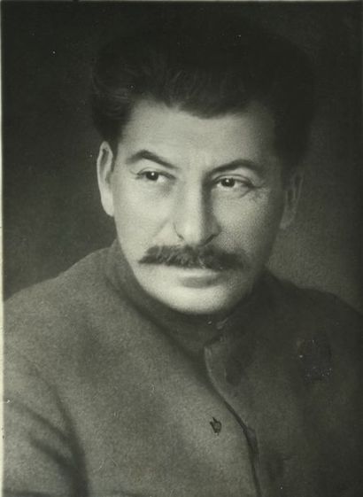 null Photographe non identifié. Joseph Staline (1878-1953), vers 1935. Tirage argentique...