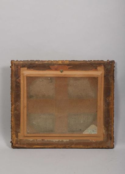 null ECOLE FRANÇAISE Mid 19th century

Two paintings fixed under - oval shaped glass.

1...