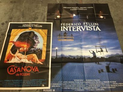 null Ensemble de plus de 20 affiches sur le thème du cinéma italien.
Affiches originales...