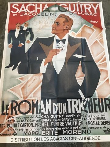 null Ensemble de plus de 50 affiches de cinéma de Tati et Guitry.
Affiches de rééditions...