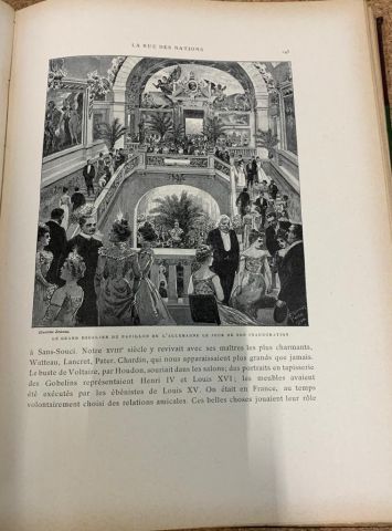 null Albert QUANTIN, L’exposition du siècle Paris 1900, Ed. Le Monde moderne, Vol....