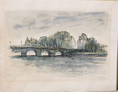 THEOPHILE STEINLEN (1859-1923)
Le Pont sur...