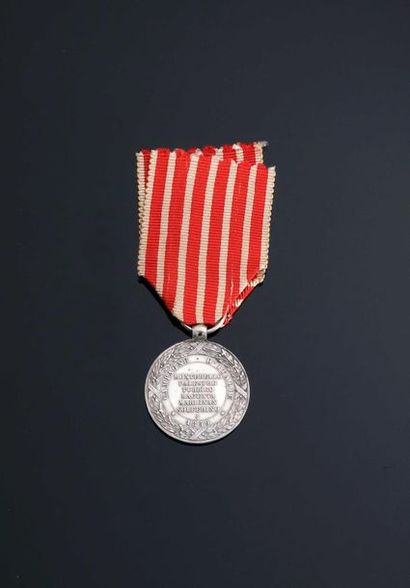 null .-IDEM-. Médaille d’Italie, 1859 par Barre ; attribuée sur la tranche « SIGNORET...