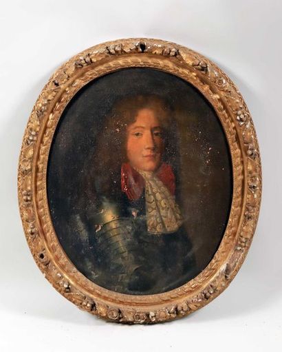 null Ecole française du XVIIIème siècle. 
Portrait de Philippe de Lorraine (1643-1702)...