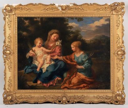 null Auguste Julien Simon VATINELLE (1788-1861)
Glass painter of figures
"Saint Martine,...
