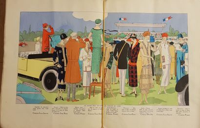  "ART GOUT BEAUTE 
Feuillets de l'élégance féminine, Paris" 
N°47 du 15 Juillet 1924...