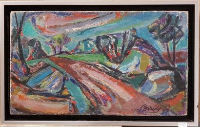 null Paul BRAIG (1906-1972)

Le chemin

Huile sur papier marouflée sur toile, signée...