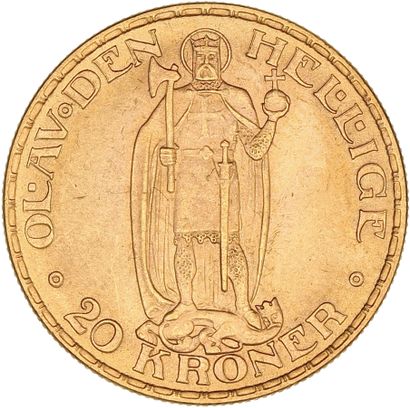 null Norvège - Haakon VII - 20 couronnes 1910 

 Référence KM376; Splendide