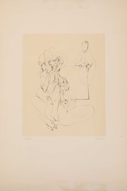 null 
Hans BELLMER (1902-1975)

Femmes au miroir

Lithographie numérotée 10/100 et...