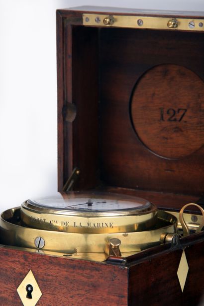 null Une ‘Grande montre marine à suspension’ de Louis Berthoud



Chronomètre de...