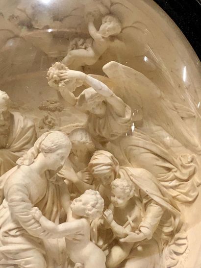 null Louis SAUVAGEAU (ca. 1822-1874)

The Adoration

Oval bas-relief in plaster,...