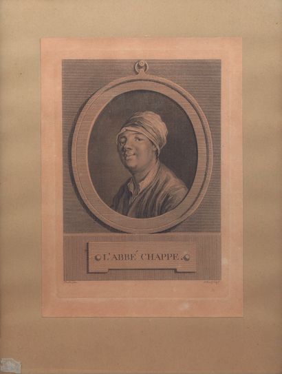 null Jean Chappe d’Auteroche (1728-1769)

Portrait en médaillon signé ‘Frédou pinx’,...