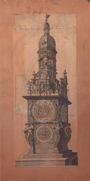 null Horloge astronomique de la cathédrale de St Jean de Lyon renouvelée par Guillaume...