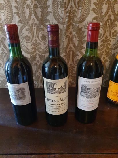 null 3 bouteilles de vins :

- Château Lafite-Rothschild, 1971

- Château d'Arcins,...