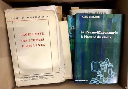 null FRANC-MAÇONNERIE, PHILOSOPHIE, ESOTERISME. Livres récents.