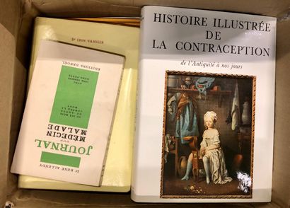 null Livres de médecine, XIXe siècle et XXe siècle.