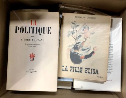 null ESOTERISME, FRANC-MAÇONNERIE, HISTOIRE, PHILOSOPHIE. 4 cartons de livres ré...