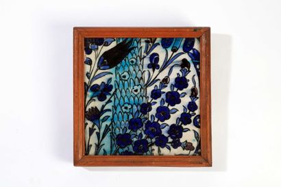 null Syria, DAMAS

Siliceous ceramic tile with lead glaze with blue and turquoise

blue...