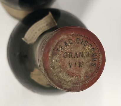 null 2 bottles

Château GISCOURS - 3rd Gcc Margaux

1959

Stained and slightly damaged...