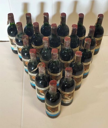 null 21 bouteilles

RIOJA Reserva - « La Rioja Alta »

1989

Etiquettes tachées et...