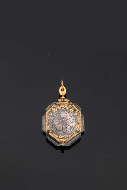 null Octagonal watch, anonymous, with enamelled dial, Germany, circa 1600 and later.



Oval...