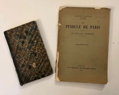 null PERRON, L. Essai sur l’histoire abrégée de l’horlogerie…, Paris Besançon 1834...