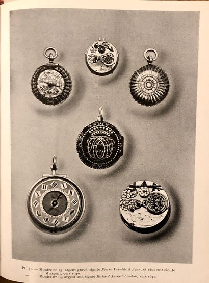 null GÉLIS, Edouard. L’Horlogerie ancienne, histoire, décor et technique, Paris 1950....