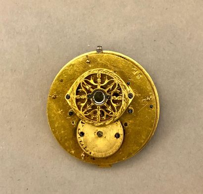 null A tester movement holder, a rod movement circa 1830, and three miscellaneous...