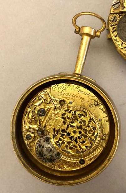 null Fourteen 18th and 19th century English or Dutch watch movements for the English...