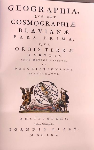 null [DOCUMENTATION]. Globes terrestres et célestes 

BLAEU, Atlas Maior 1665, réédition...
