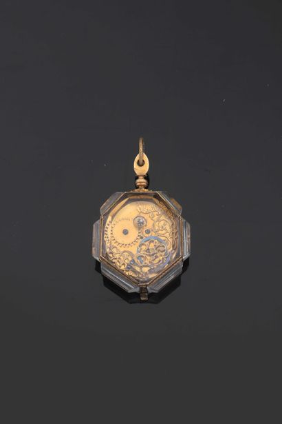 null Octagonal watch, anonymous, with enamelled dial, Germany, circa 1600 and later.



Oval...