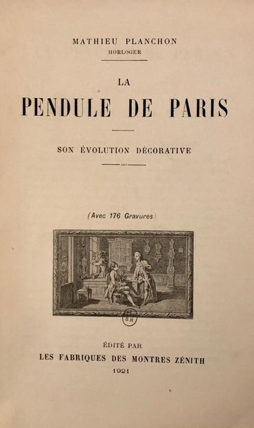 null PERRON, L. Essai sur l’histoire abrégée de l’horlogerie…, Paris Besançon 1834...
