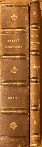 null SAUNIER, Claudius. Traité d'horlogerie moderne théorique et pratique, 2nd edition,...