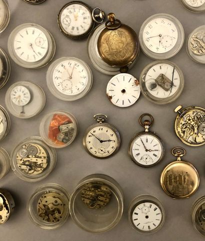 null Movements and watches from the end of the 19th and 20th centuries.