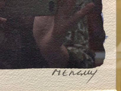 null Frédéric MENGUY (1927-2007)

La violoncelliste

Lithographie, signée en bas...