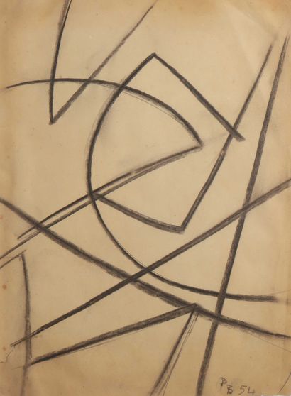 null 
Biagio PANCINO (né en 1931)



Contraste des lignes




Fusain sur papier




Monogrammé...