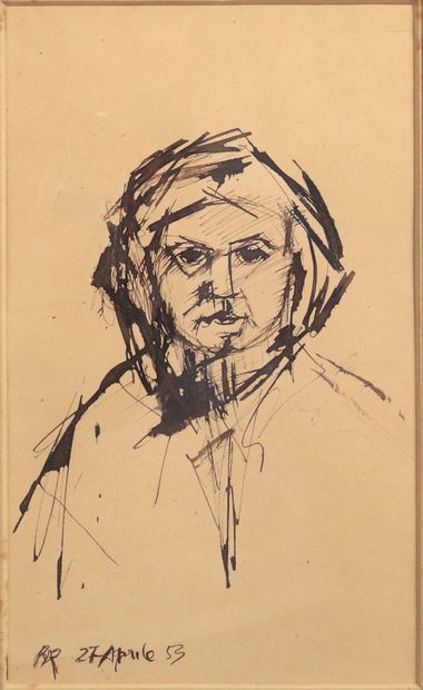 null 
Biagio PANCINO (né en 1931)



Portrait




Encre de chine et crayon sur papier




Monogrammé...