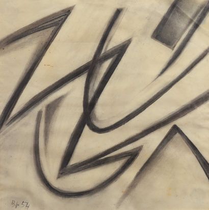 null 
Biagio PANCINO (né en 1931)



Ligne dynamique




Fusain sur papier




Monogrammé...