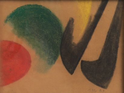 null 
Biagio PANCINO (né en 1931)



Composition abstraite à dominante verte




Pastel...