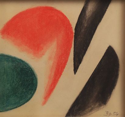 null 
Biagio PANCINO (né en 1931)



Rosso + nero + verde




Pastel sur papier 




Monogrammé...