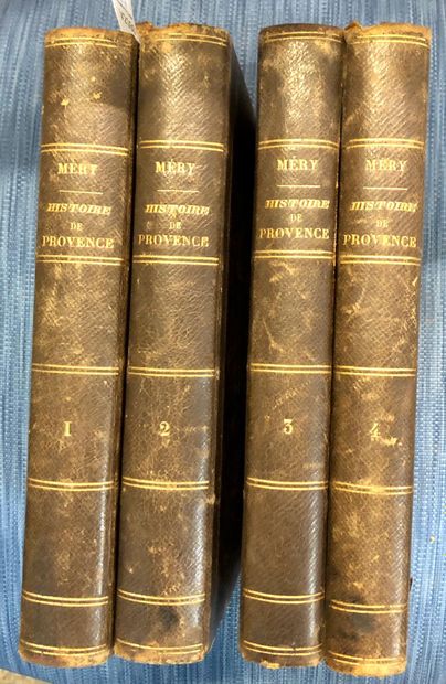 Louis MERY 
Histoire de Provence 
En 4 volumes...