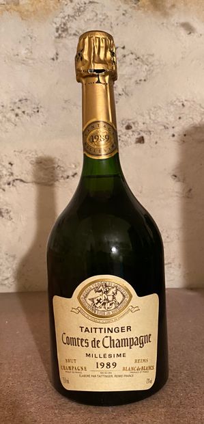 1 bouteille CHAMPAGNE TAITTINGER 