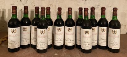 12 bouteilles Château BEAUSEJOUR BECOT -...