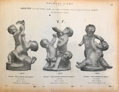 null V[enot] F[rères] Cie, Tarif album illustré N° 22, Paris 1910-1911. Grand in-8°...
